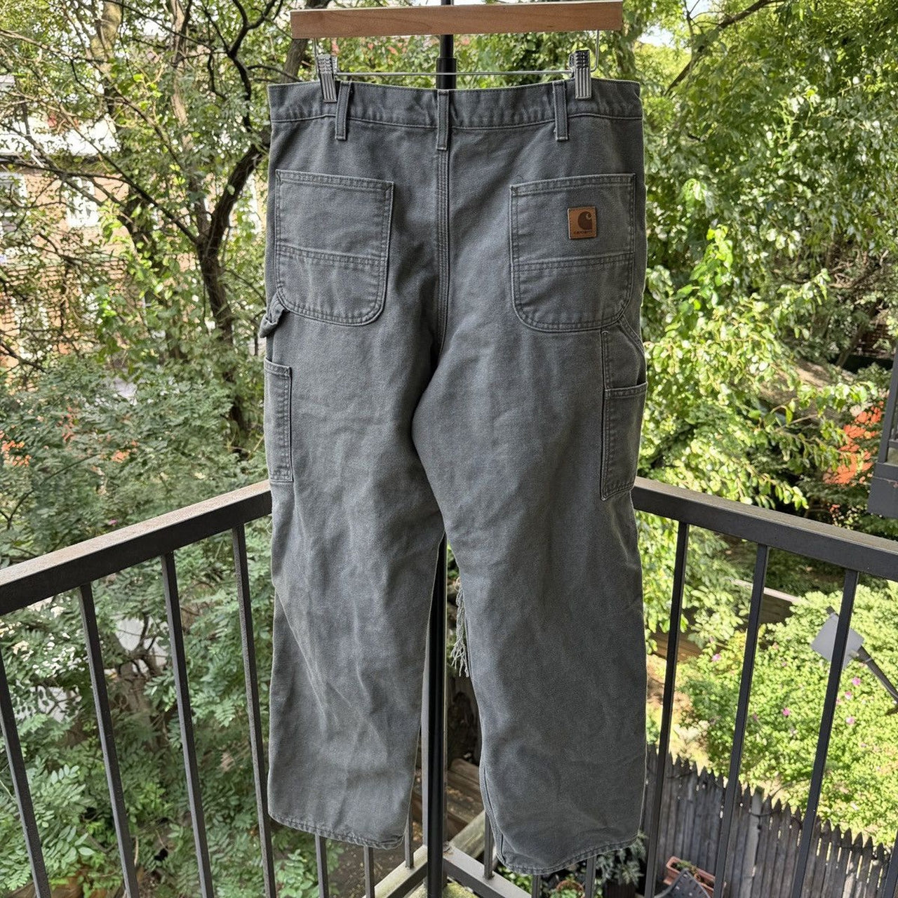 Carhartt Distressed Blanket Lined Carpenter Pants