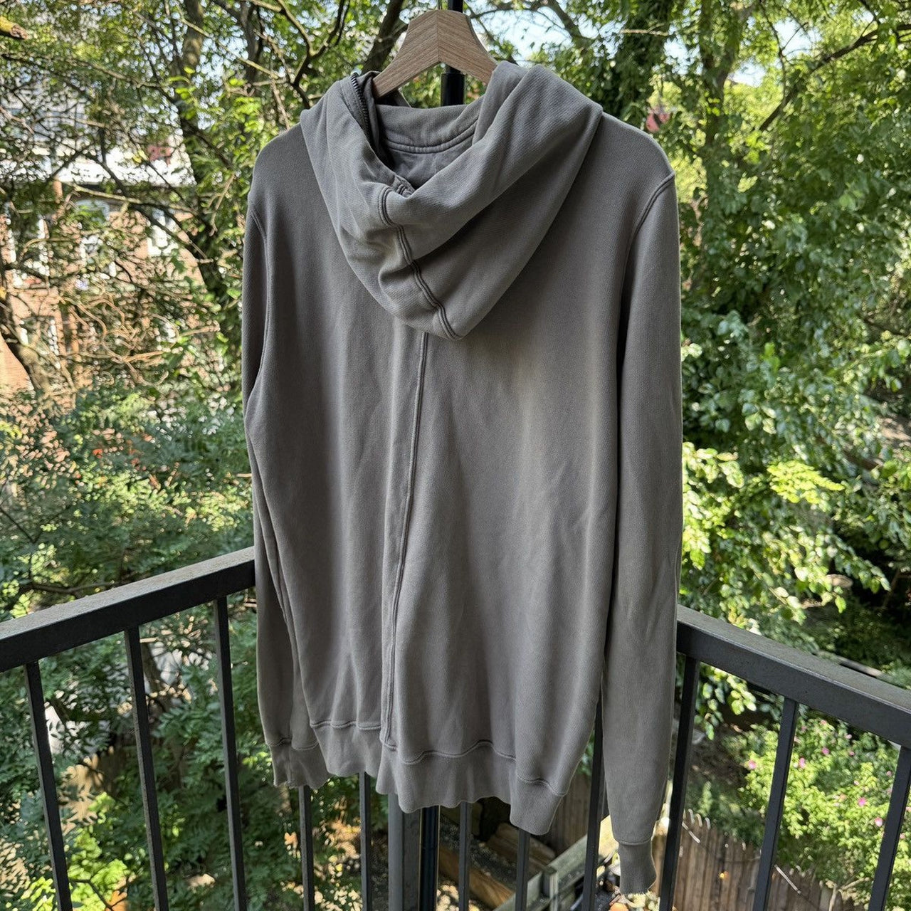 Rick Owens DRKSHDW Full Zip Gimp Hoodie DNA