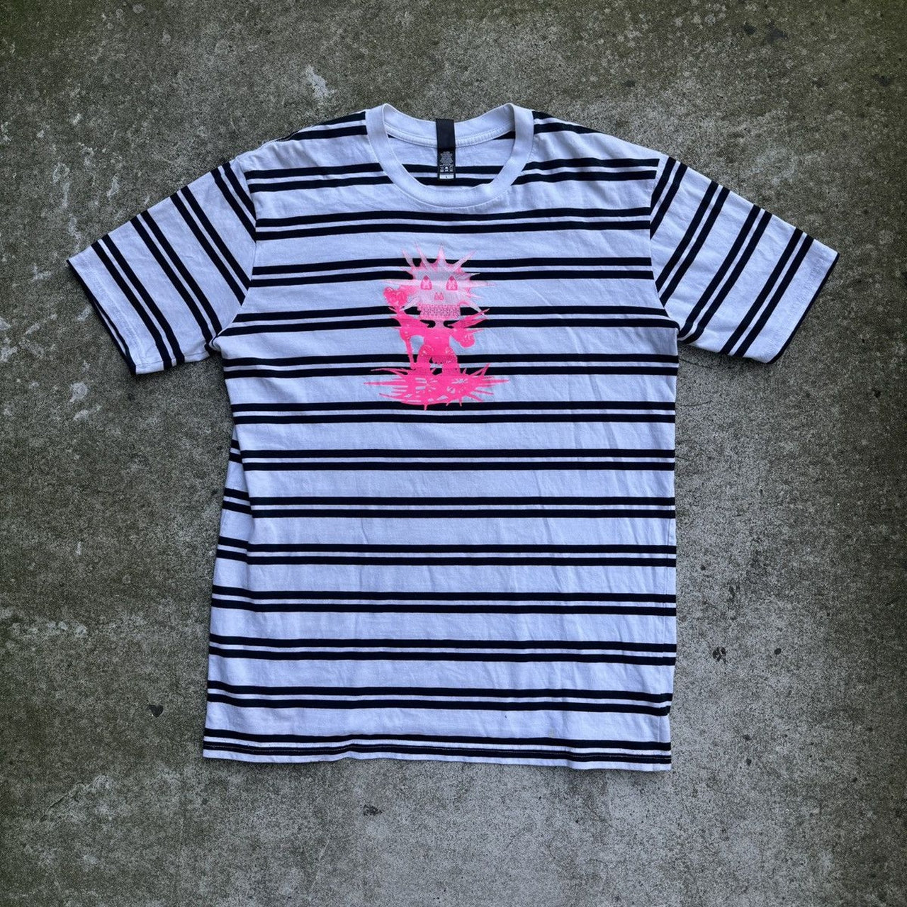 D9 ドレインギャング ストライプ 2022 ワールドツアー Tシャツ