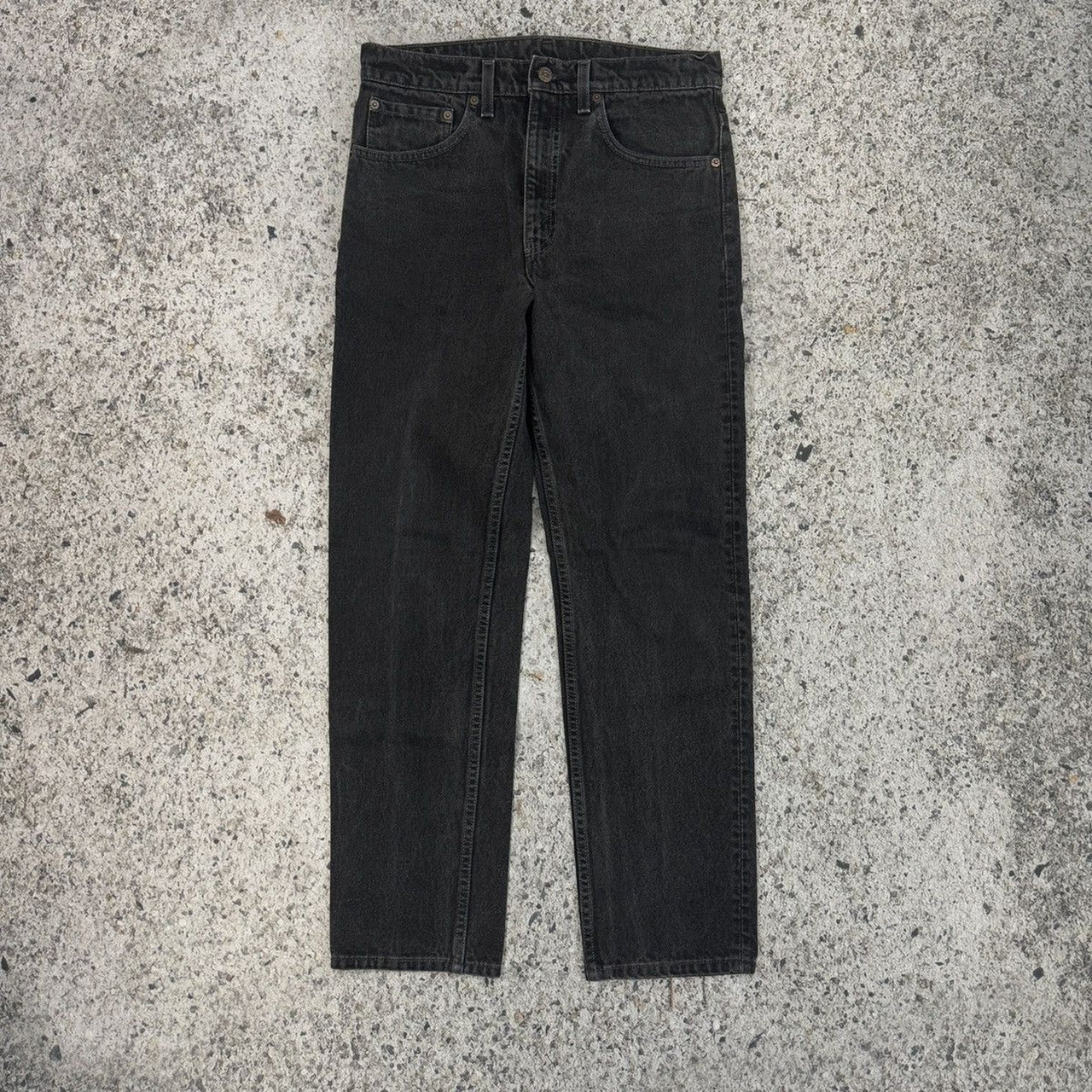 1990s Levi’s 505 Faded Black Jeans - Made in USA