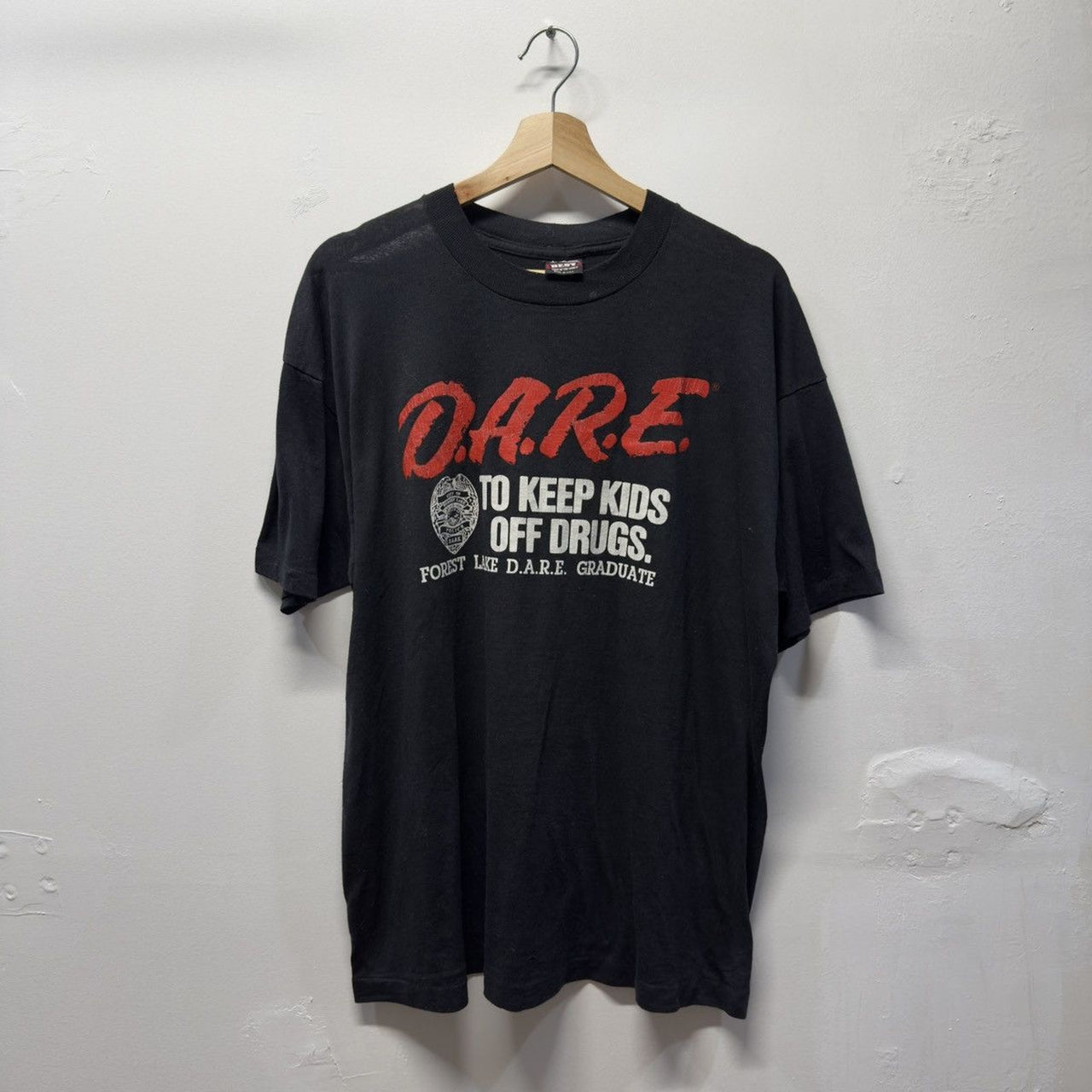 Vintage 1990s DARE Keep Kids Off Drugs Tee