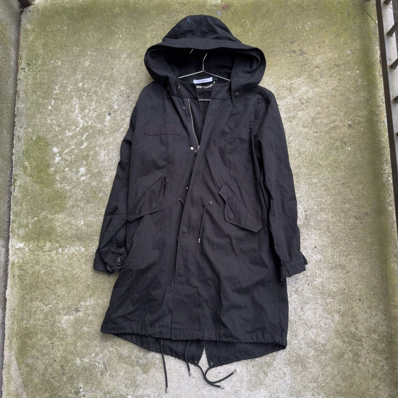 GIVENCHY SS12 BIRDS OF PARADISE HOODED PARKA RICCARDO TISCI