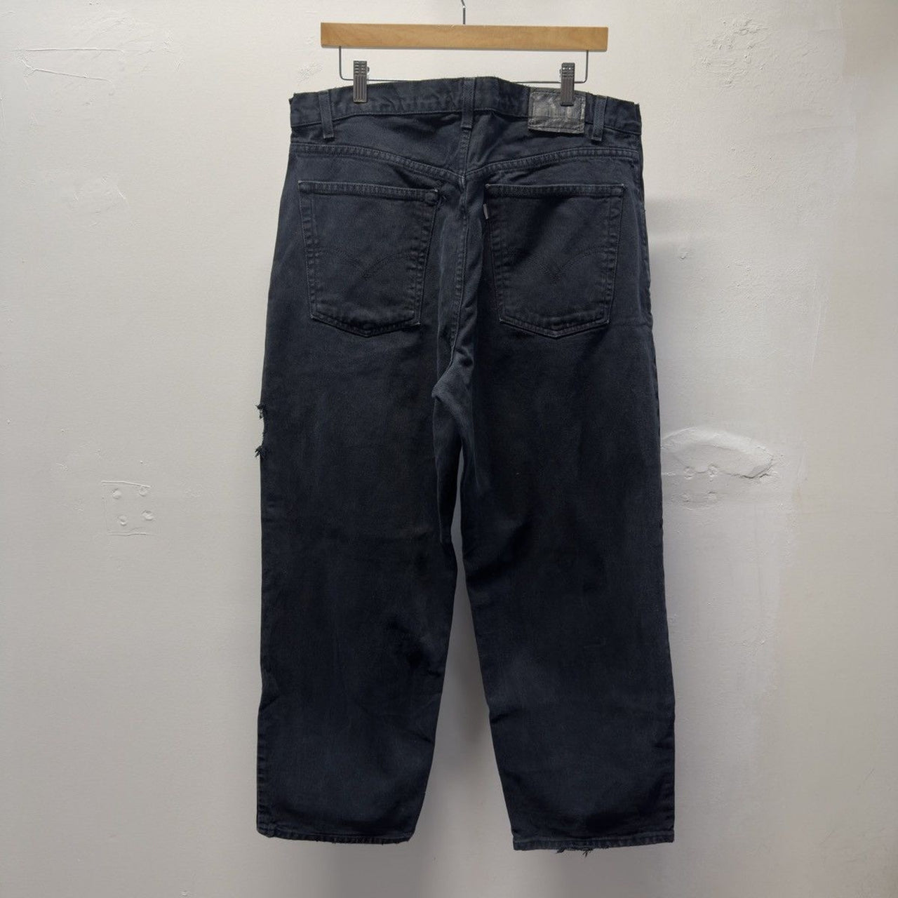 Vintage 1990s Levi's Silvertab Black Baggy Jeans