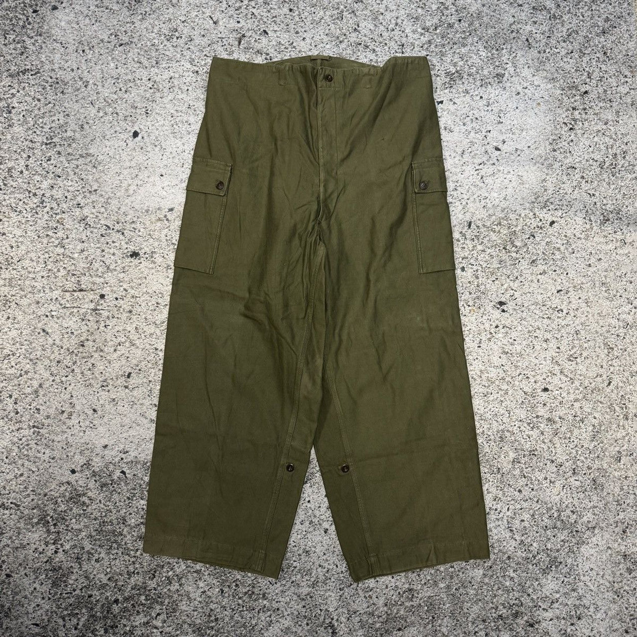 1960s Dutch Army Heavyweight Twill Pants