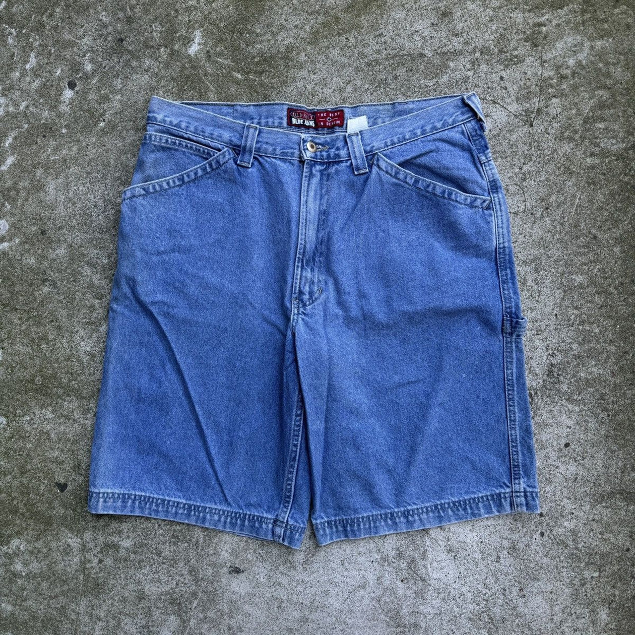 2000s Y2K Old Navy Baggy Denim Skater Jean Shorts Jorts