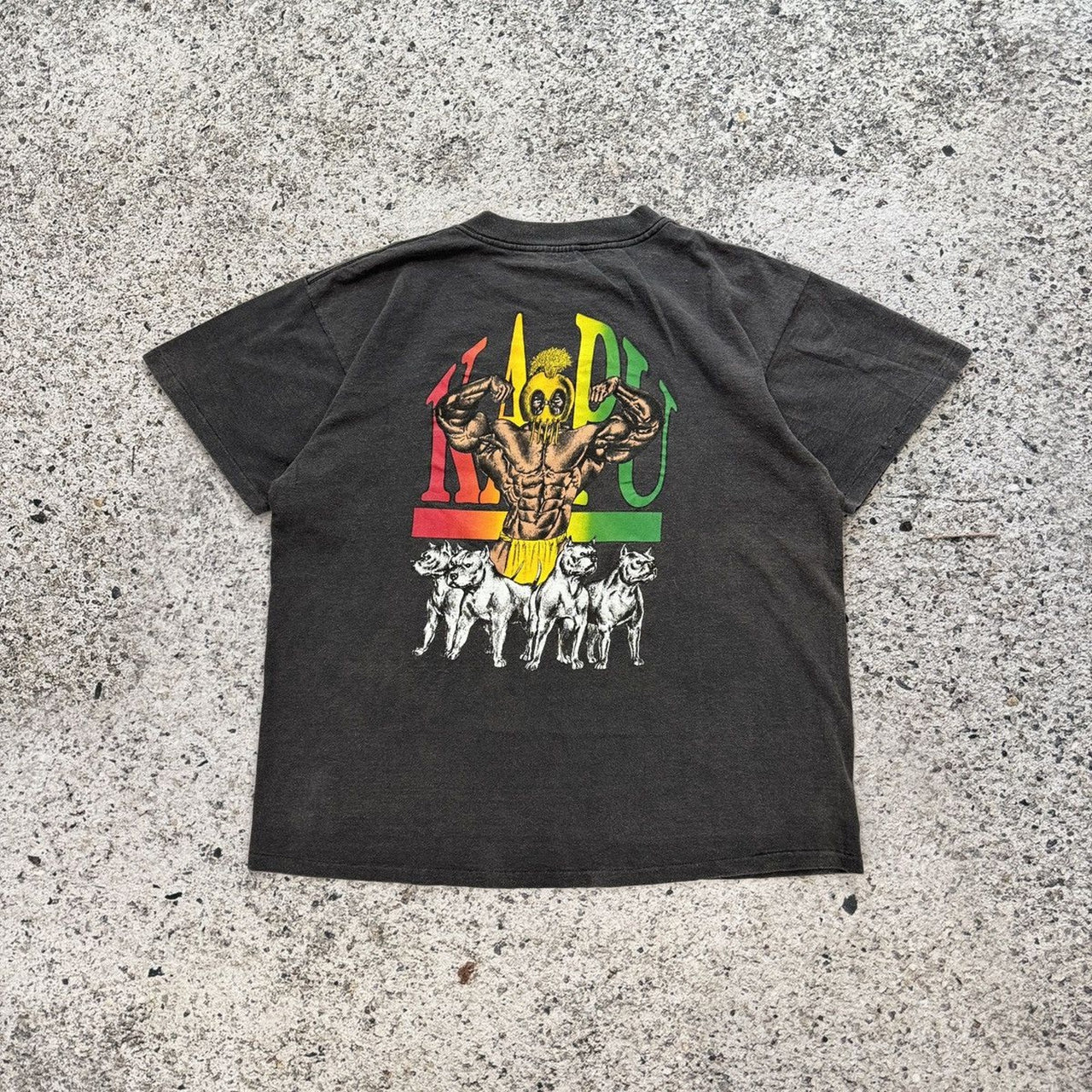 Camiseta Kapu Sun Faded de Hawaiian Legends de los años 90