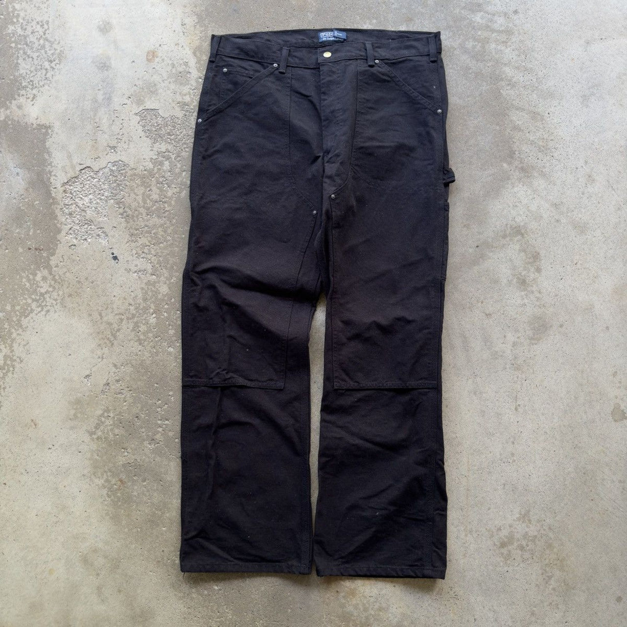 POLO RALPH LAUREN PANTALÓN VAQUERO DE AJUSTE RELAJADO NEGRO