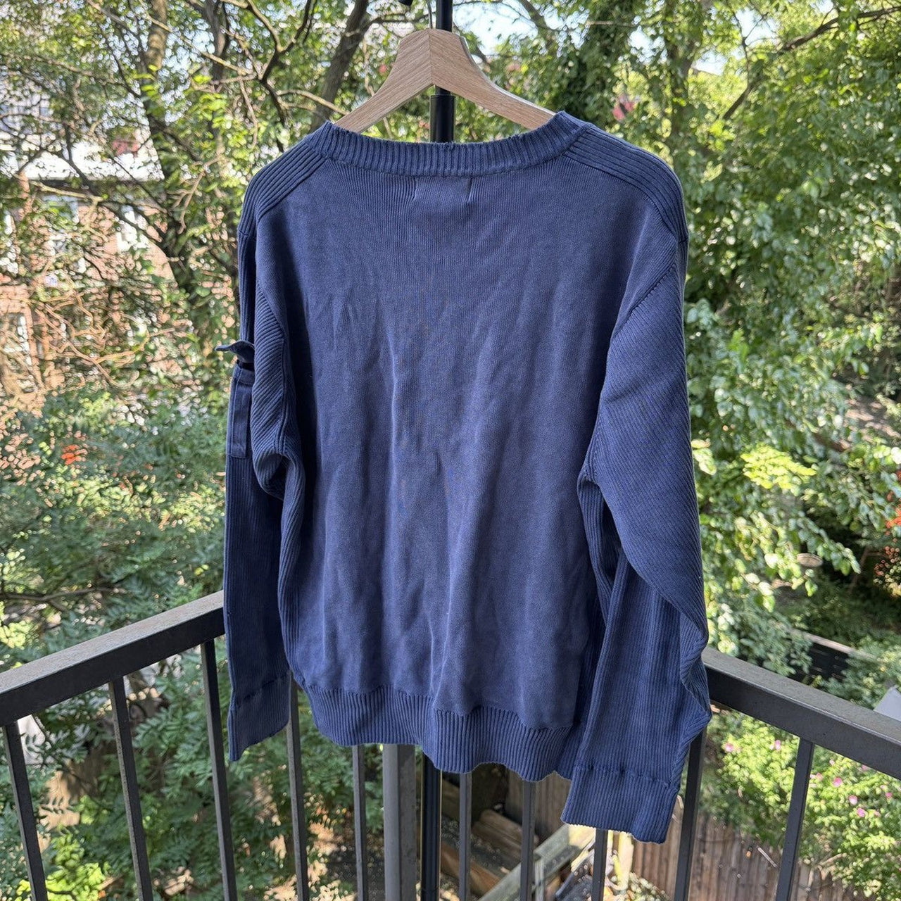 2000s Thrashed Faded Levi’s Ribbed Shirt Sweatshirt