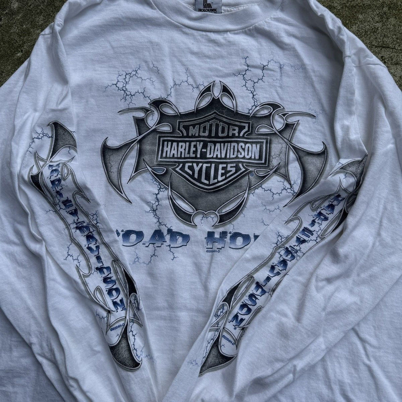 2000s Harley Davidson Metal Flame Longsleeve