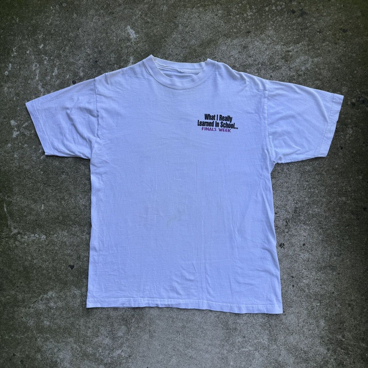 2000年代 期末試験週間 セックスTシャツ