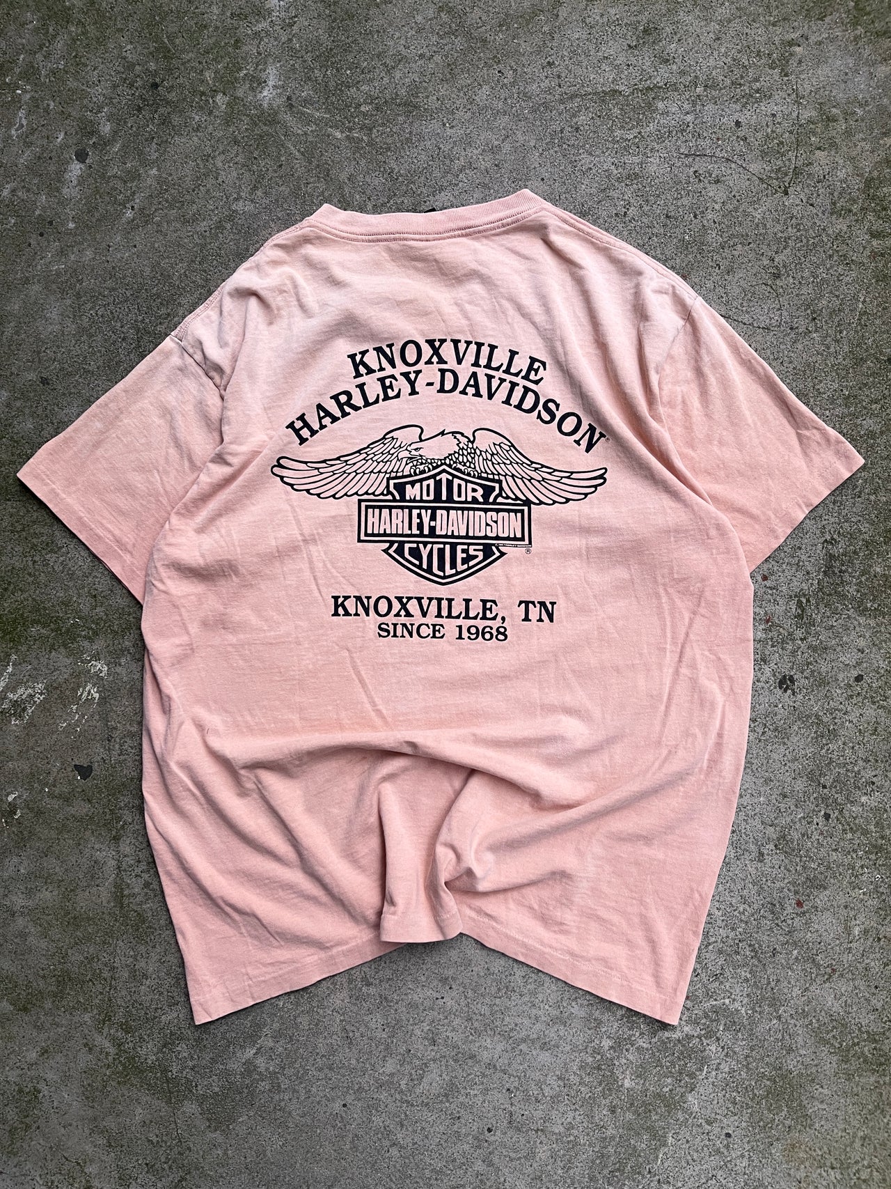 1990年代 ハーレーダビッドソン タン トライバル ロゴ Tシャツ