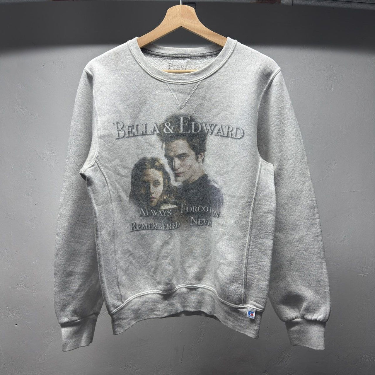 Praying Bella & Edward Sweatshirt Faded