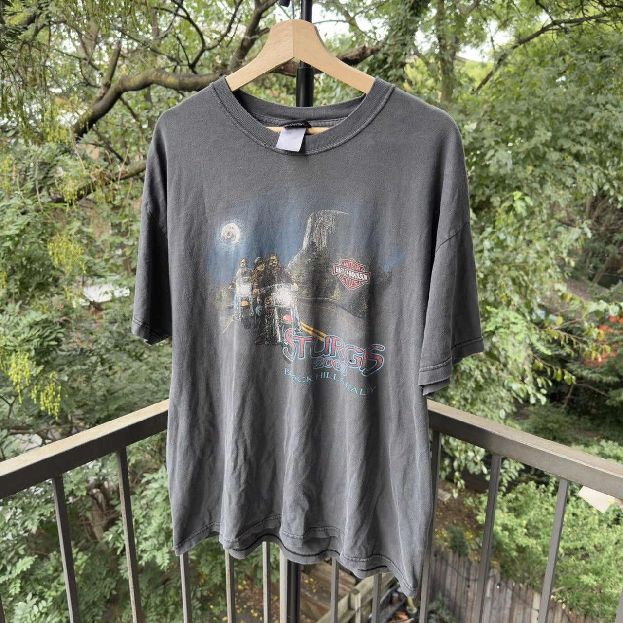 2000s Thrashed Harley Davidson Sturgis Tee