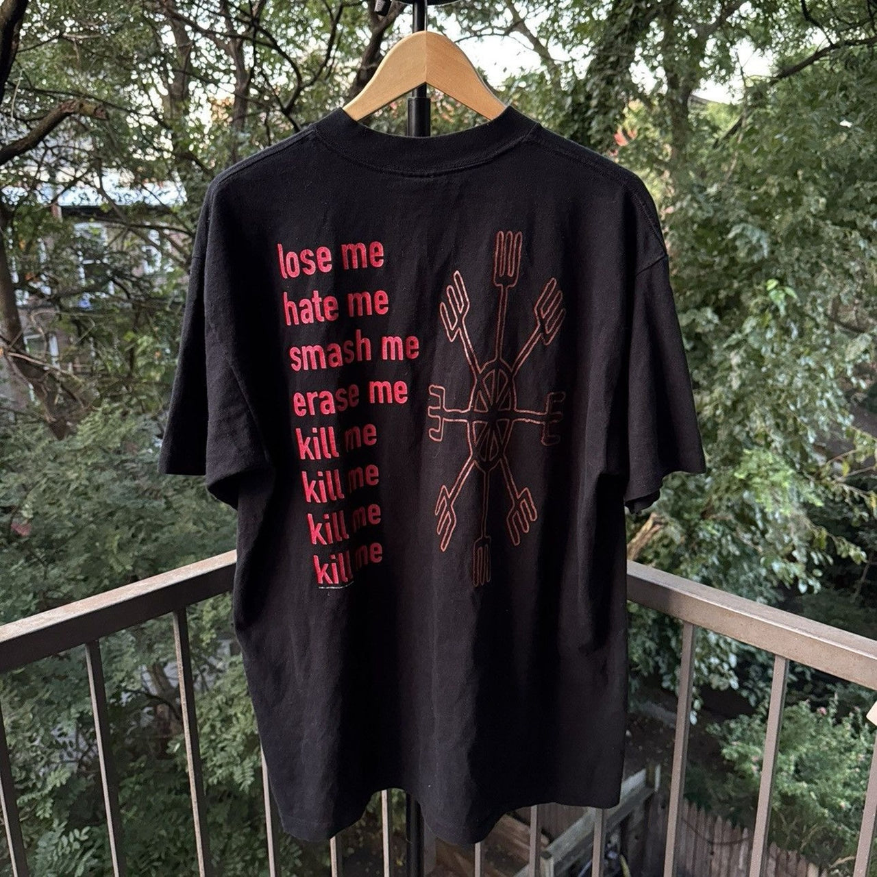 1995 Nine Inch Nails Eraser Band Tee