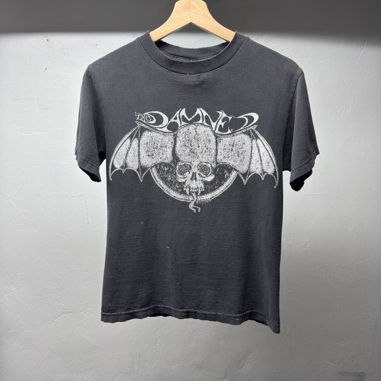 1990s The Damned Thrashed Faded Distressed Band Tee