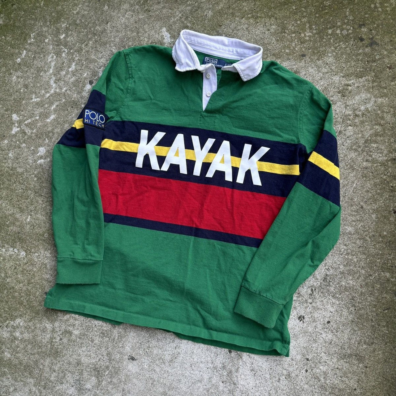 POLO RALPH LAUREN KAYAK LONGSLEEVE POLO SHIRT