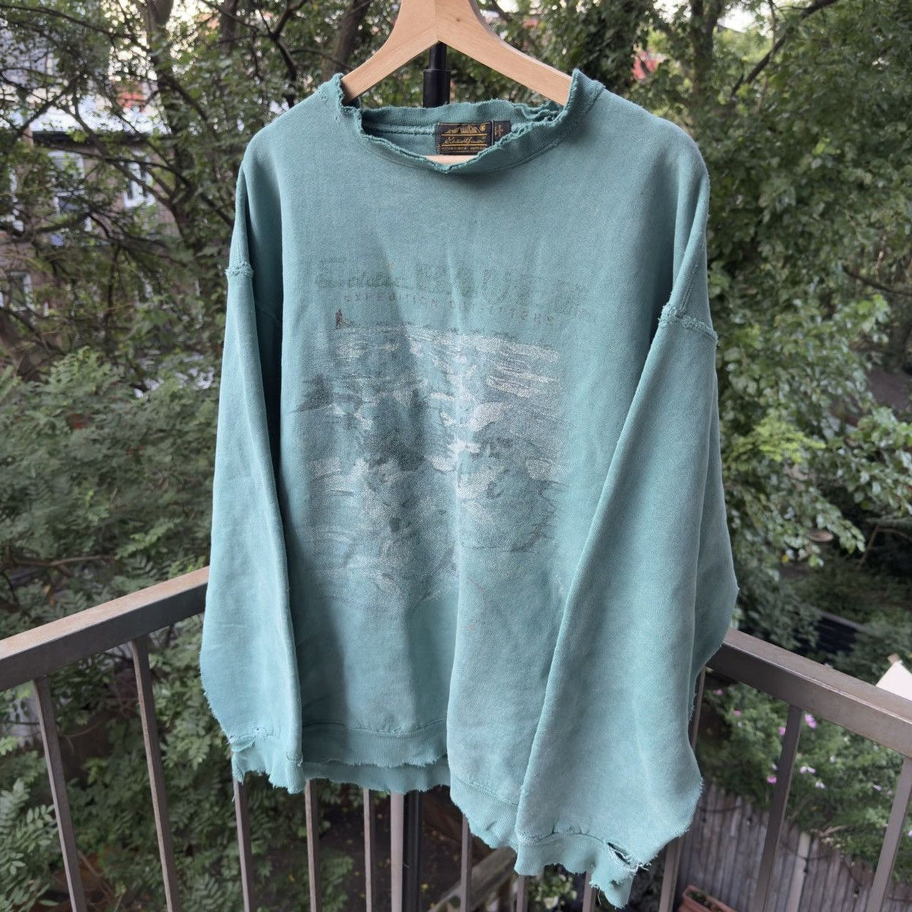 1990s Eddie Bauer Thrashed Sweatshirt