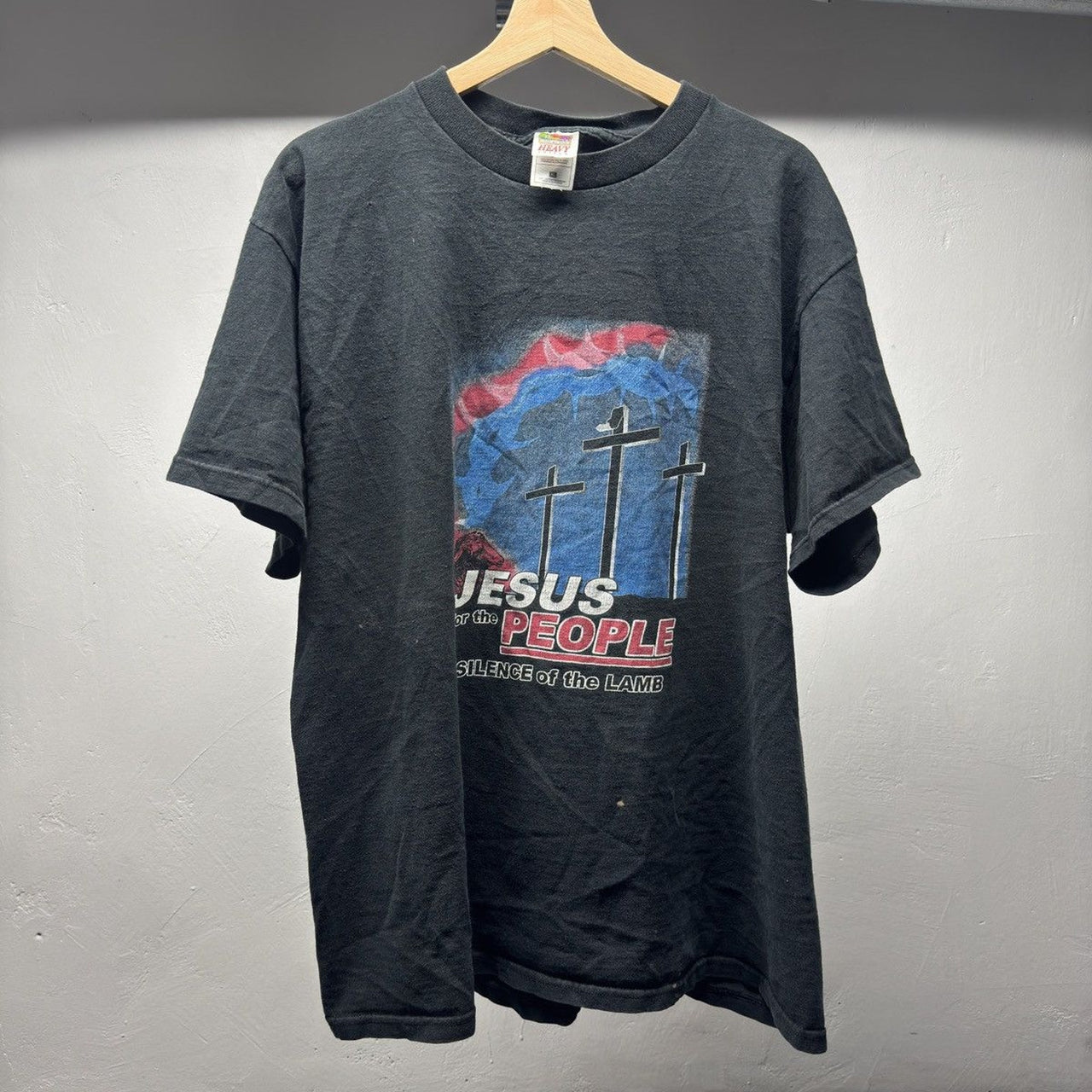 1990s Jesus Silence of the Lamb Tee Thrashed