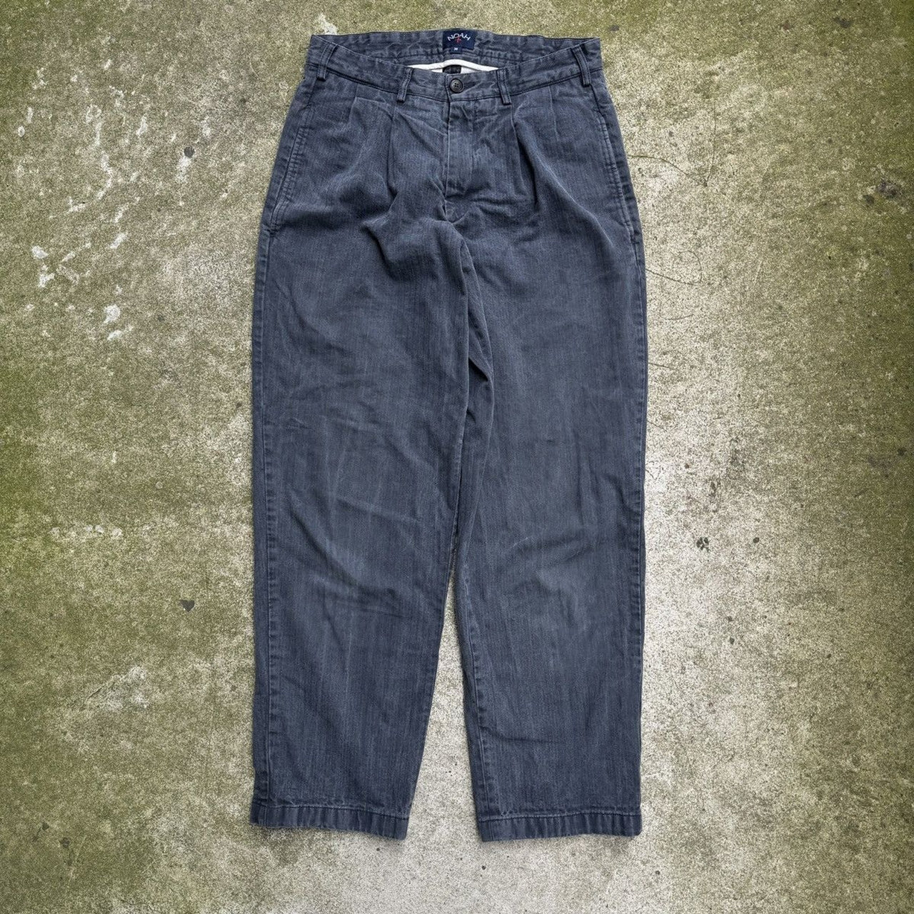 PANTALONES DE ESPIGA CON DOBLE PLIEGO NOAH