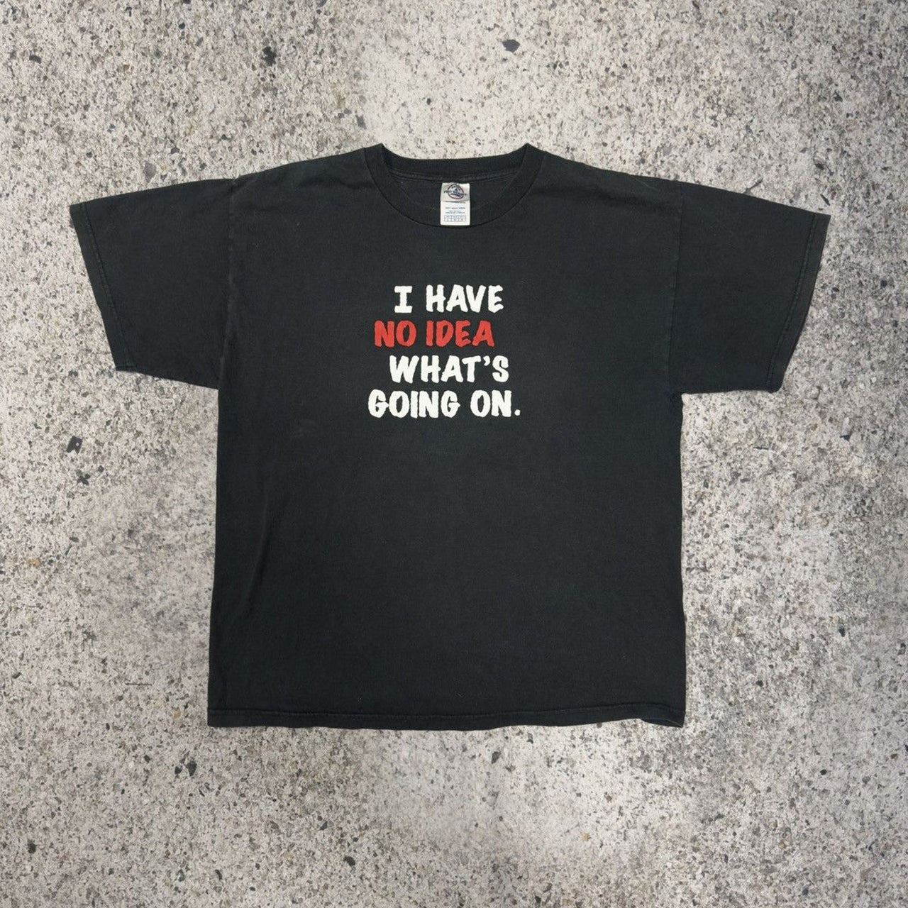 Camiseta de los años 2000 "No tengo idea de qué está pasando"