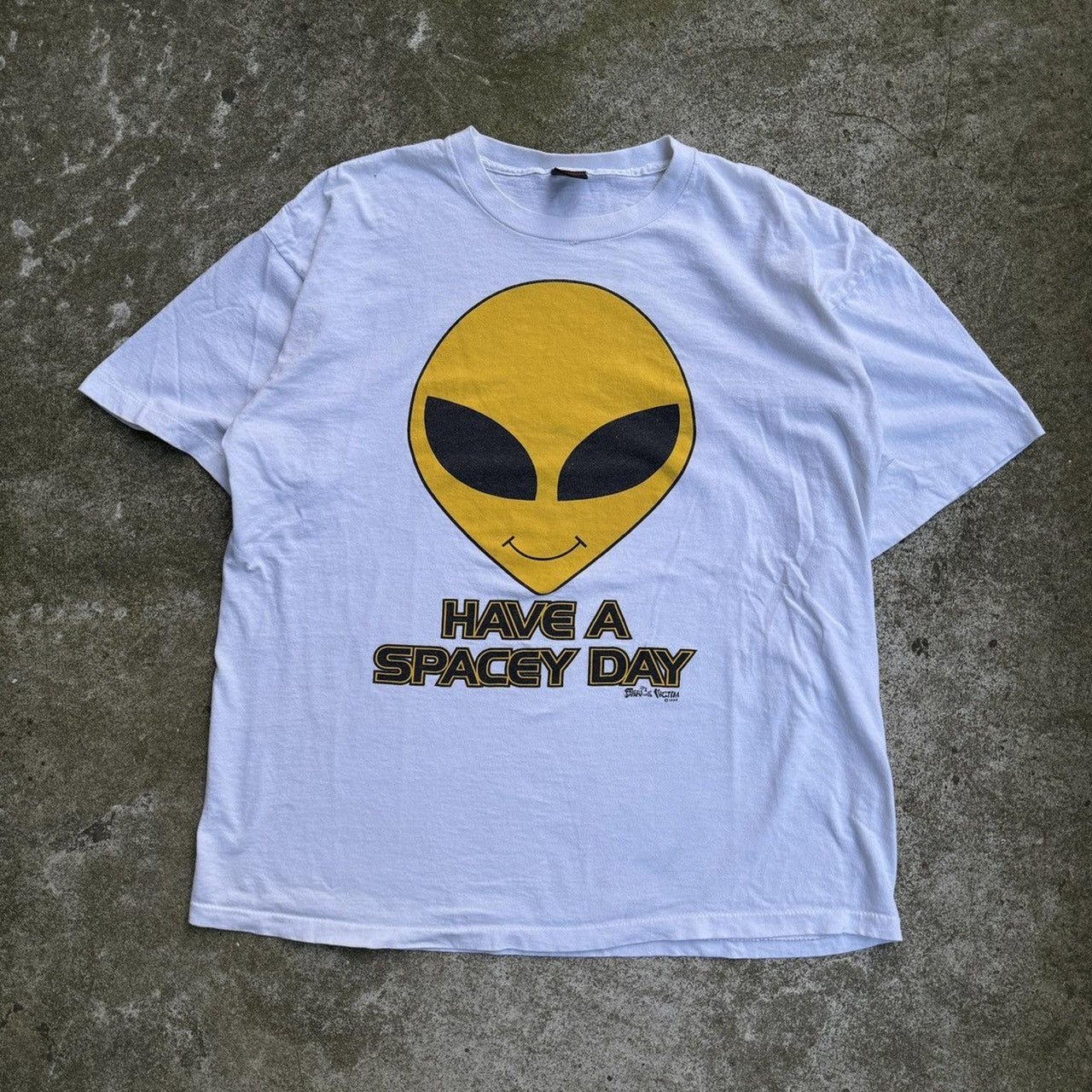 1990年代ファッションヴィクティムエイリアンTシャツ