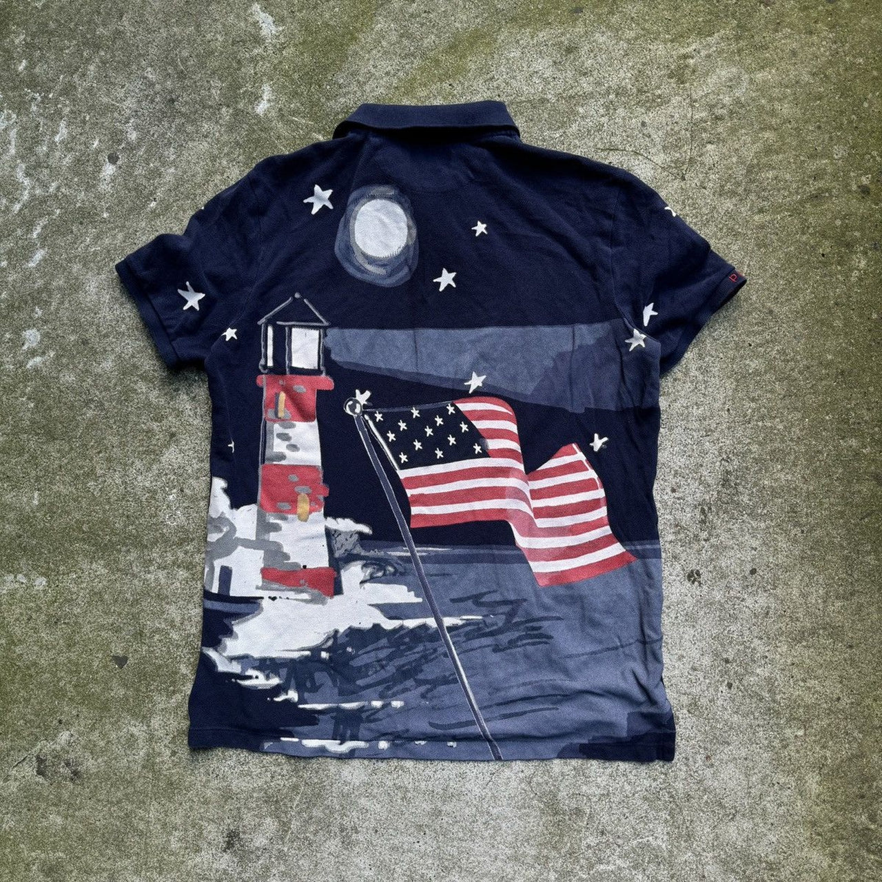 Camisa de osito de polo capitán marinero ralph lauren