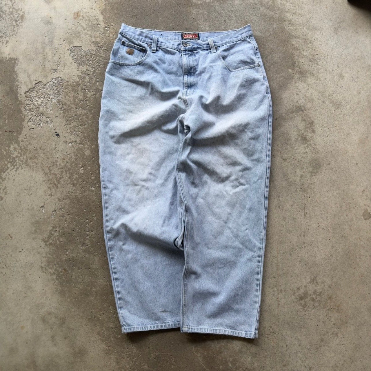 1990s Faded Baggy Jeans