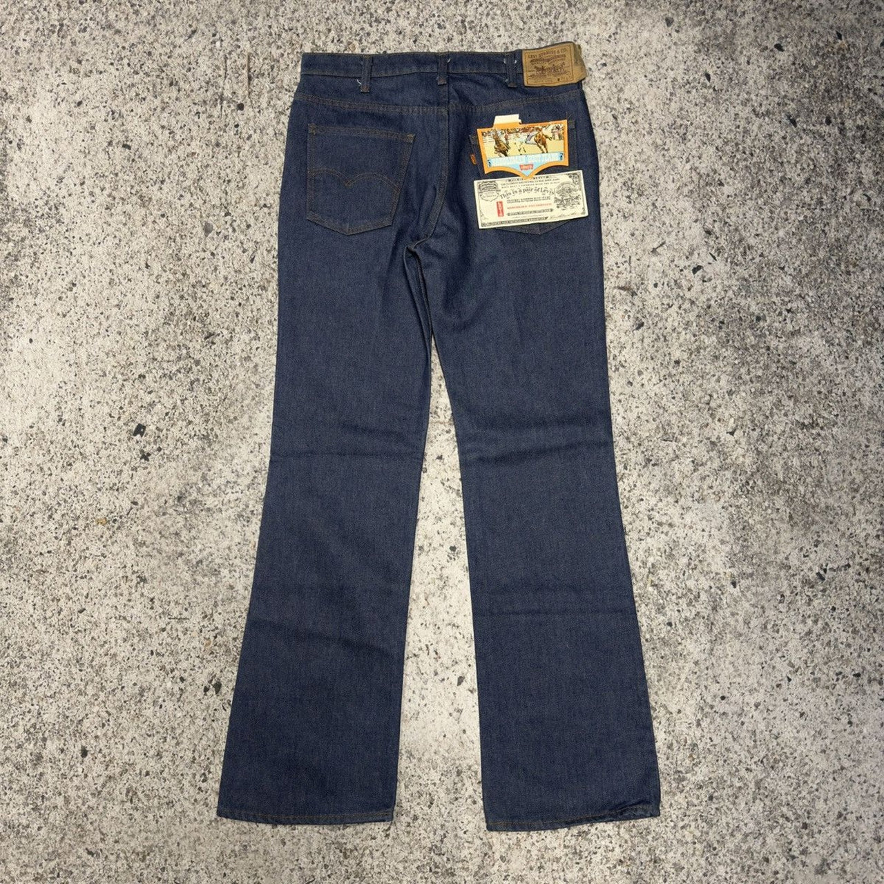 1980s Levi’s 517 Saddleman Boot Flare Jeans Deadstock