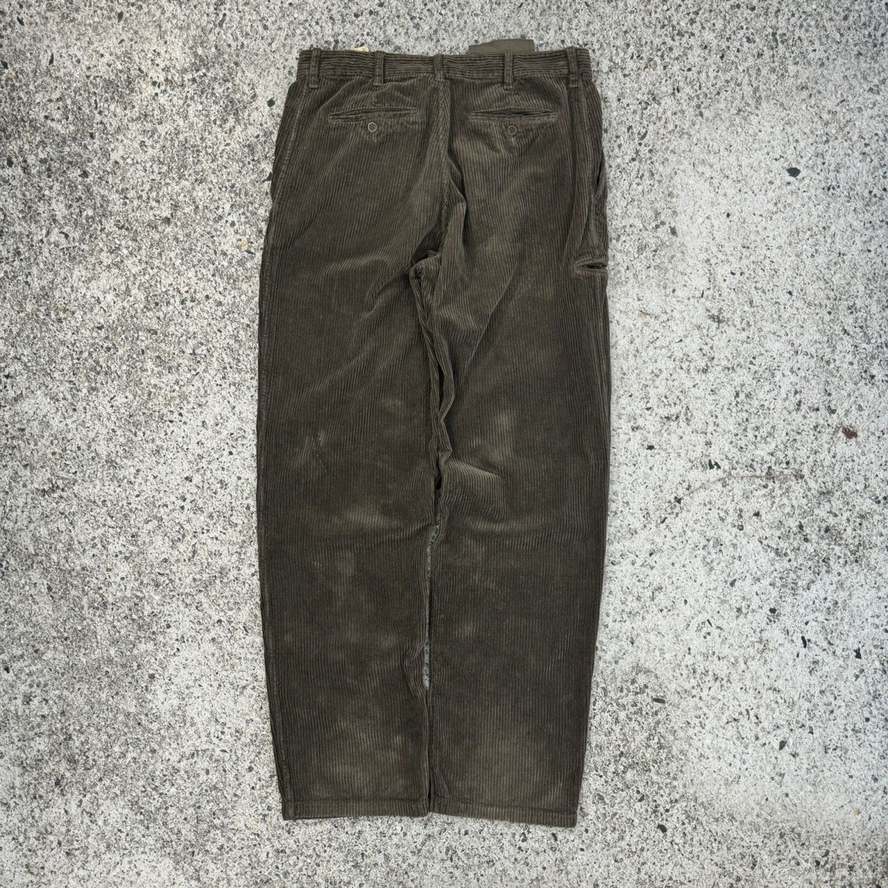 RICK OWENS OLMAR & MIRTA CORDUROY PANTS