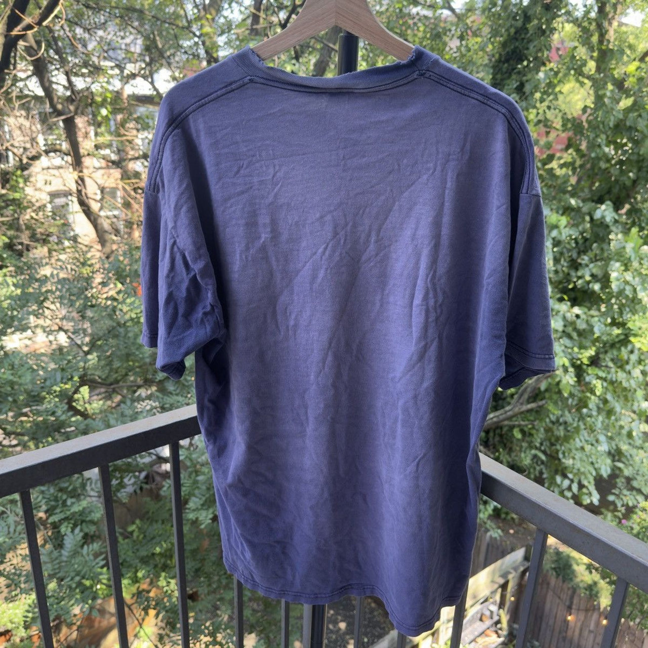 2000s Thrashed Blue Tee