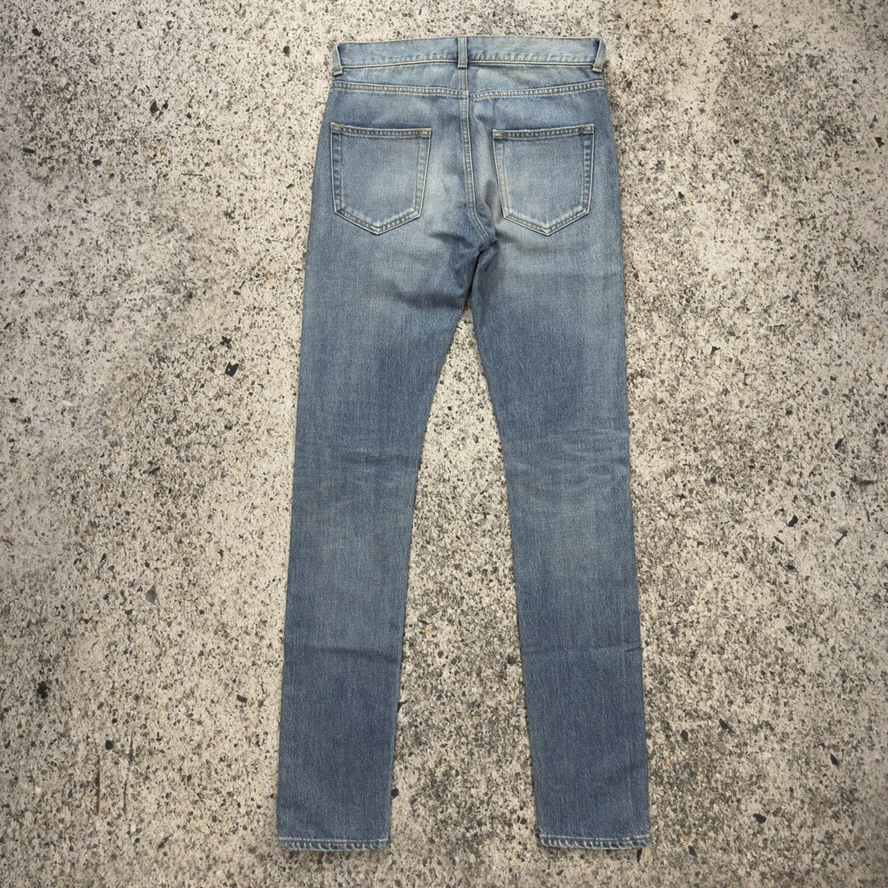 Saint Laurent Paris SS17 D02 Skinny Blue Jeans