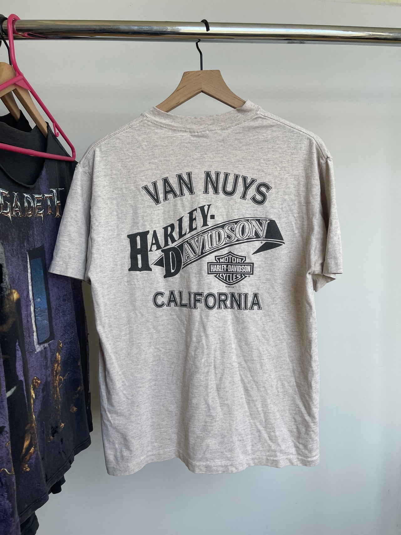 1990年代 ハーレーダビッドソン ヴァンナイズ カリフォルニア Tシャツ