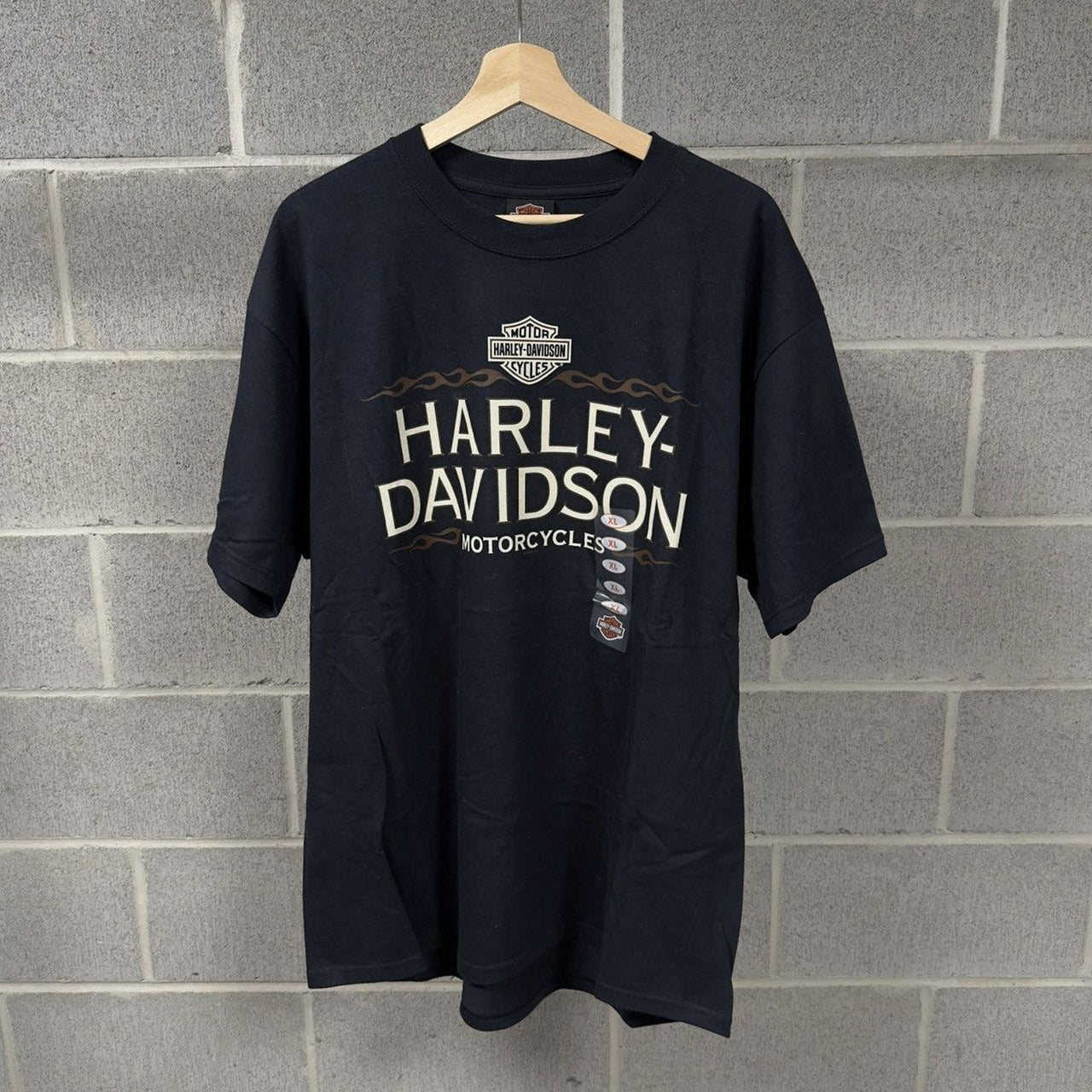 2000s Harley Davidson Flame Tee