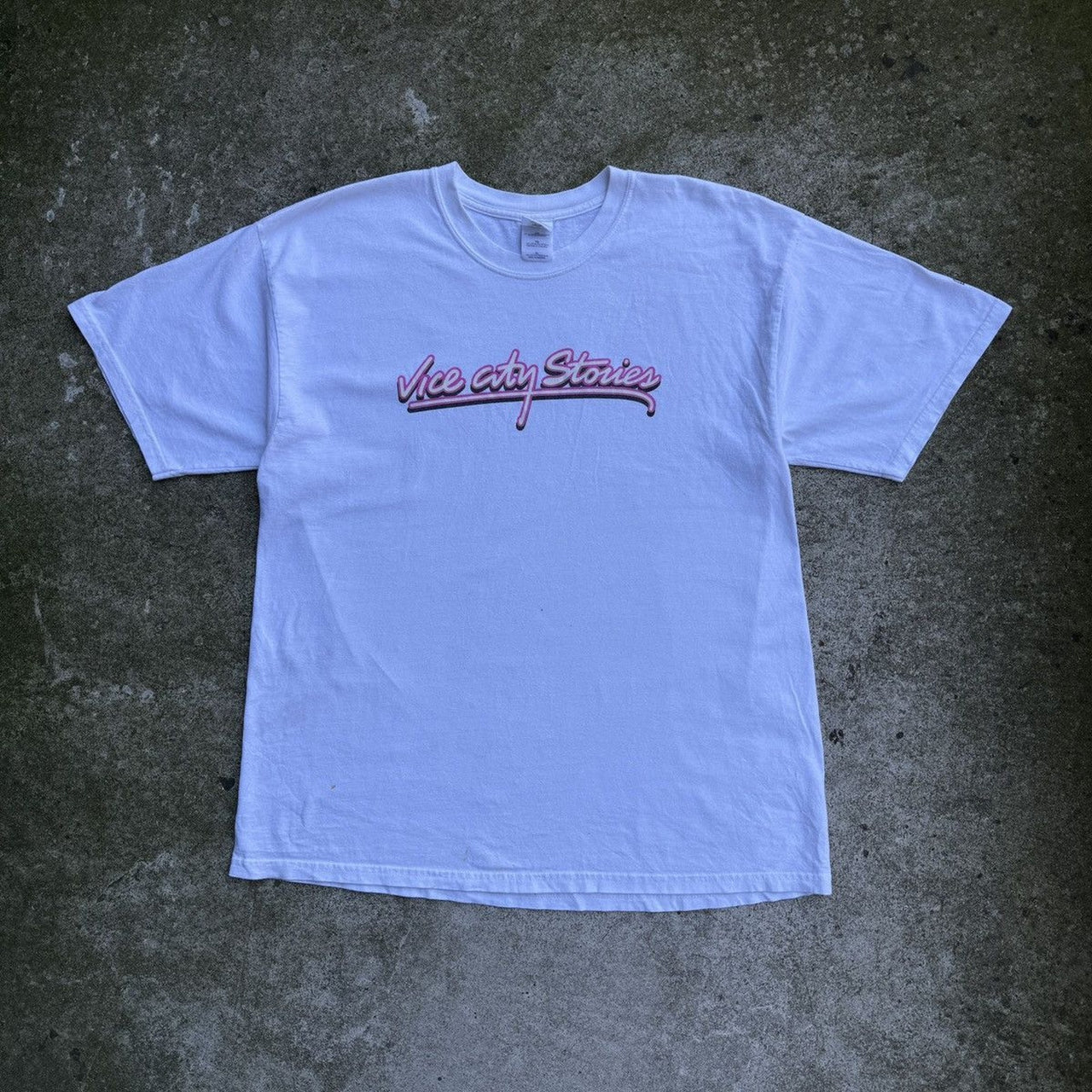 Camiseta de Grand Theft Auto Vice City Stories de la década del 2000