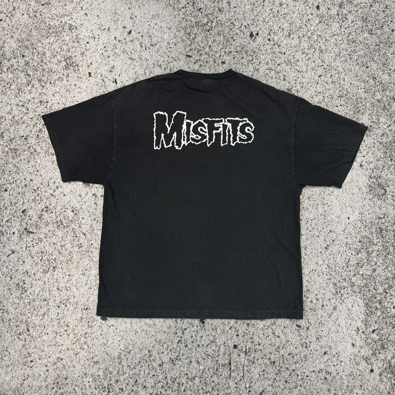 2009 ミスフィッツ フェイデッド スカル Tシャツ