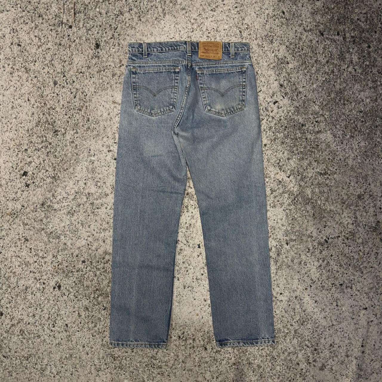 1990s Levi’s 505 Faded Light Wash Jeans