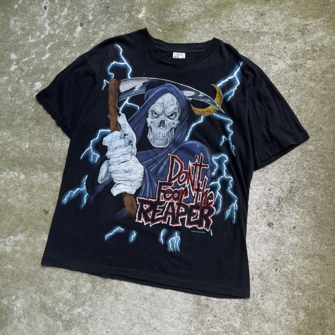 1990s American Thunder Don't Fear The Reaper Tee