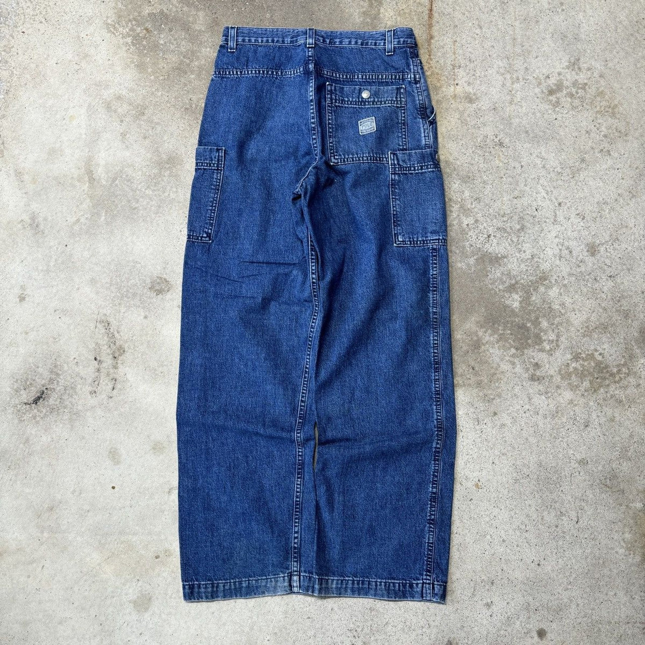 Vaqueros holgados estilo cargo skater de Ralph Lauren, de la década de 2000