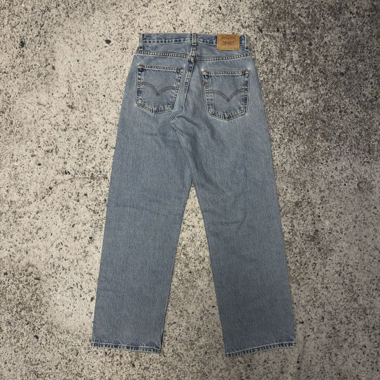 2001 Levi’s 569 Loose Fit Baggy Faded Denim Jeans