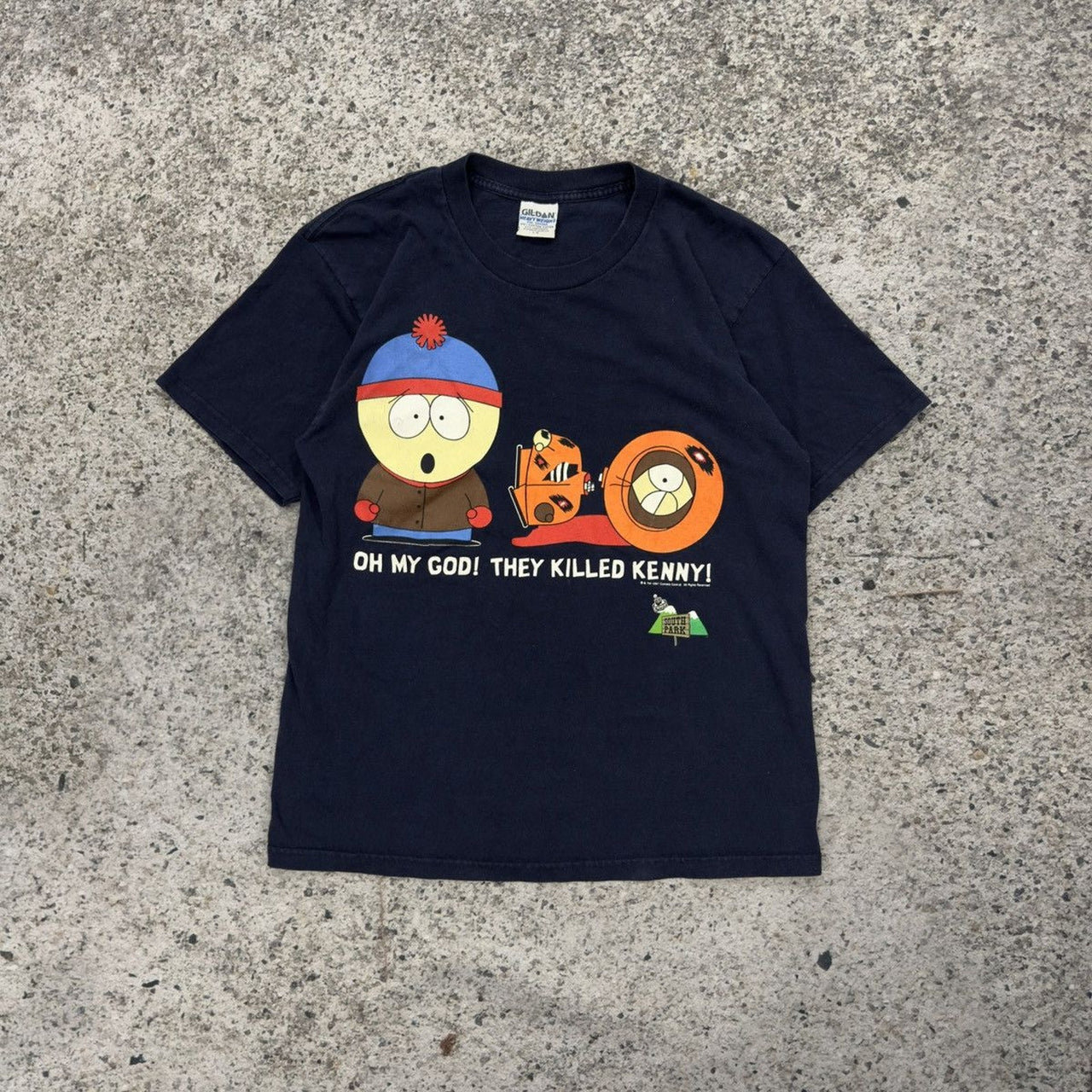 90s South Park Oh My God They Killed Kenny Tee