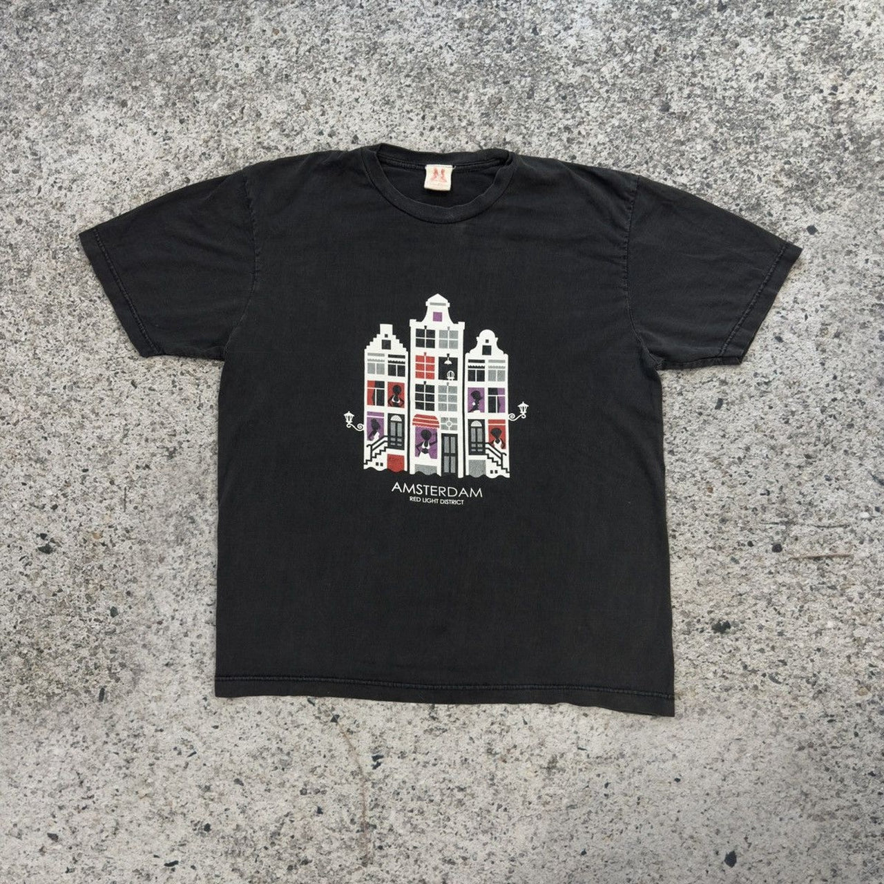 1990年代 シン・シティ アムステルダム レッドライト・ディストリクト セックスTシャツ