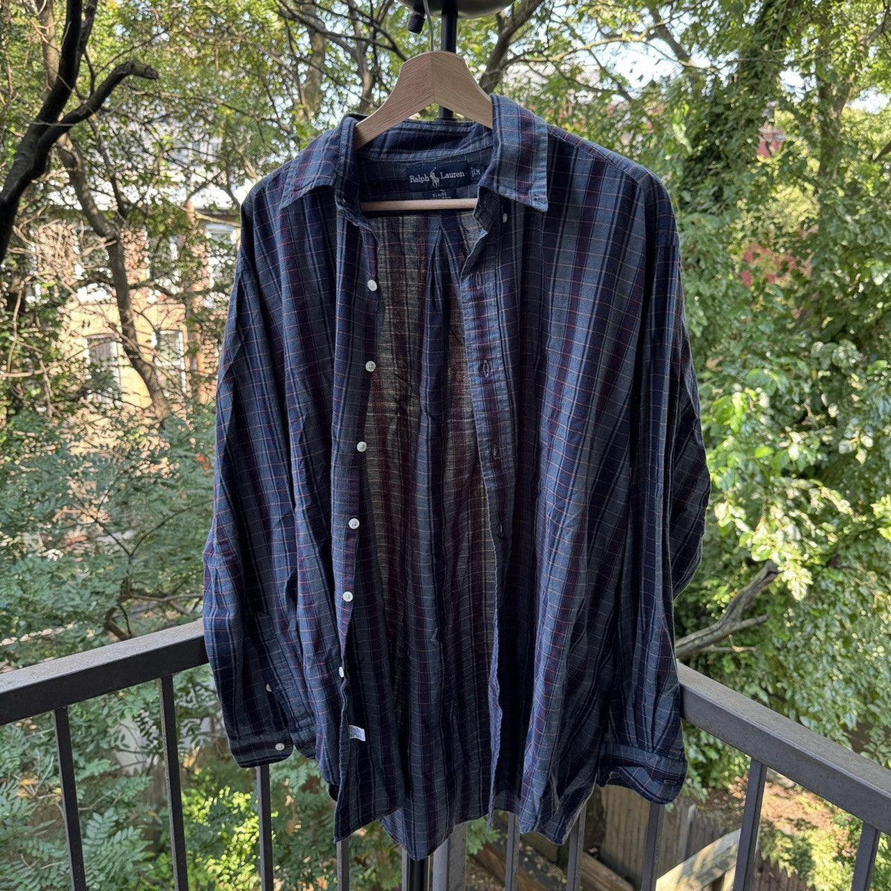 1990s Polo Ralph Lauren Plaid Flannel Shirt