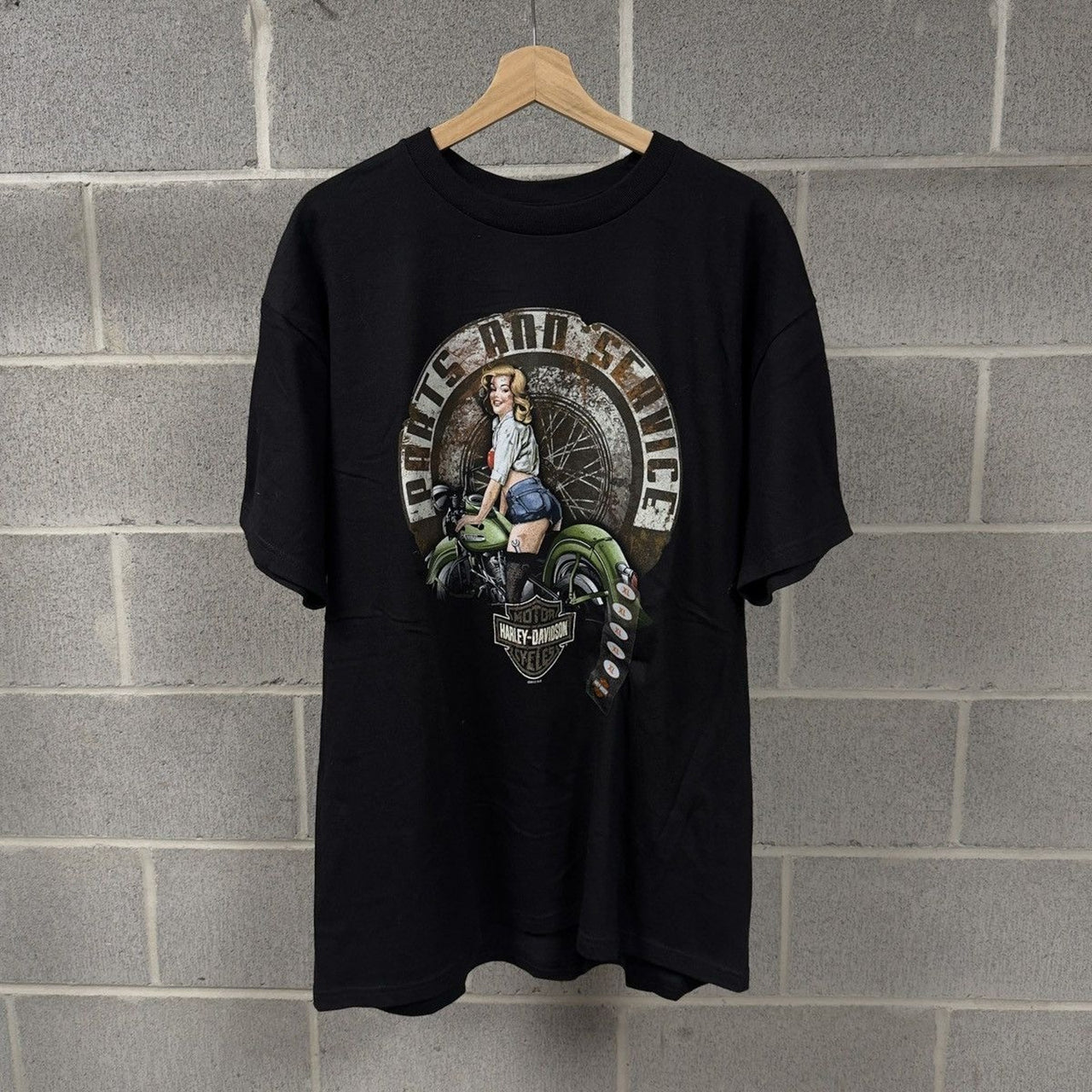 2000s Harley Davidson Biker Girl Tee