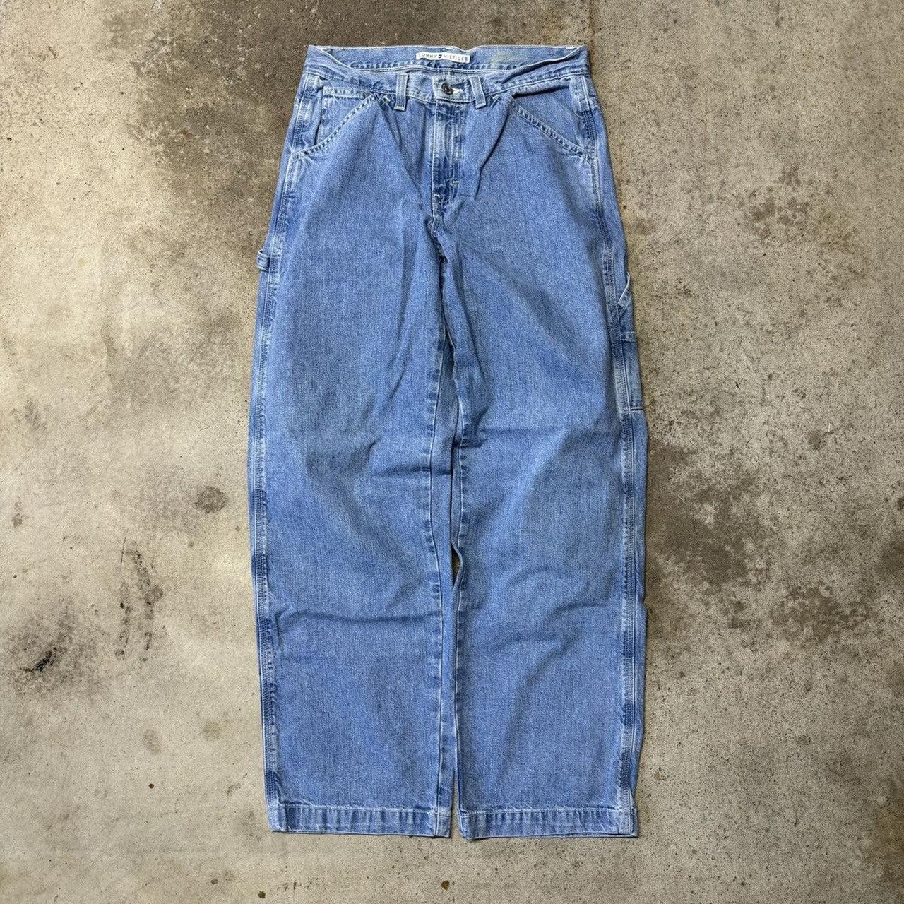 2000s Tommy Hilfiger Baggy Carpenter Jeans