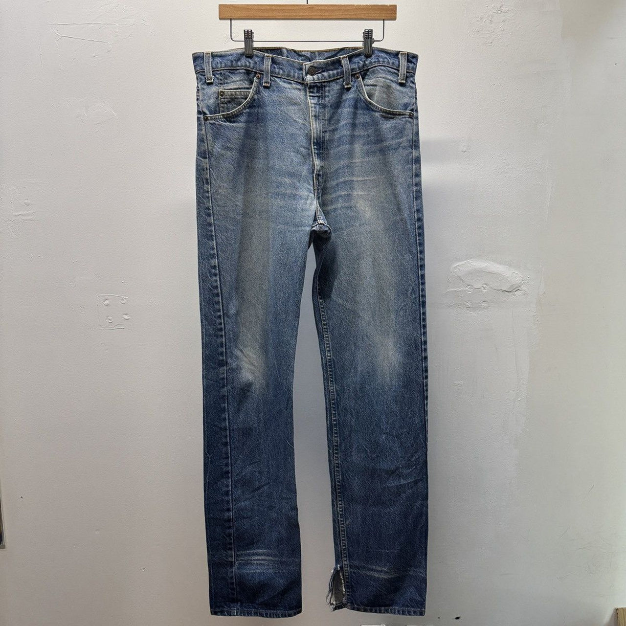 Vintage 1990s Levi's 505 Made in USA Faded Jeans