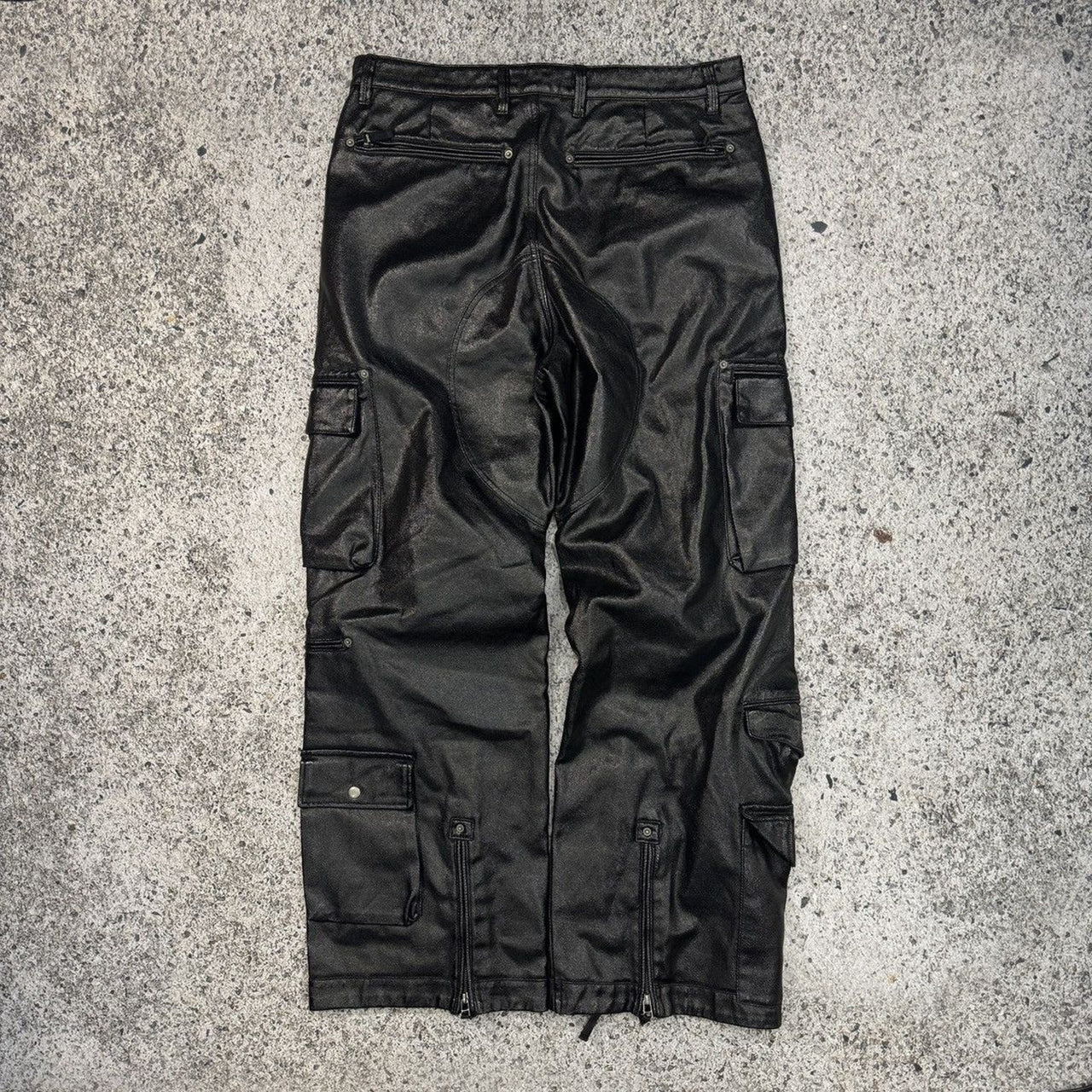 Kody Phillips Rip Van Kody Waxed Black Cargo Pant
