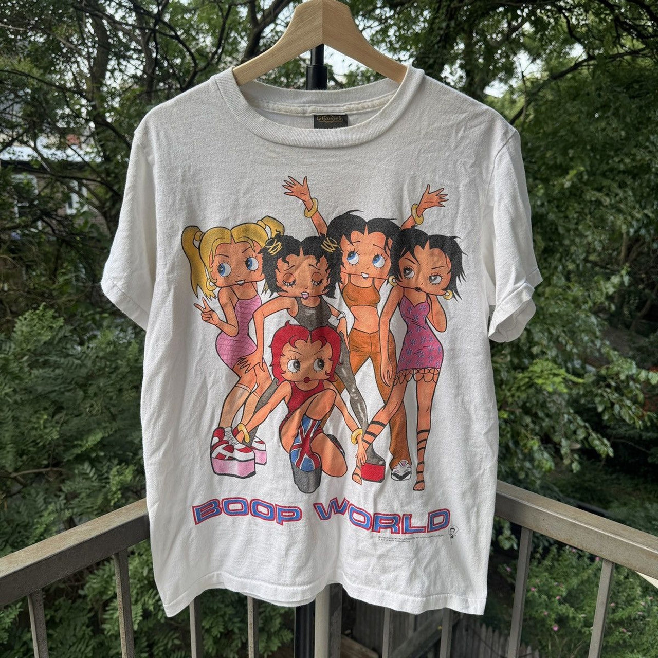 1990s Faded Betty Boop Spice Girls Tee