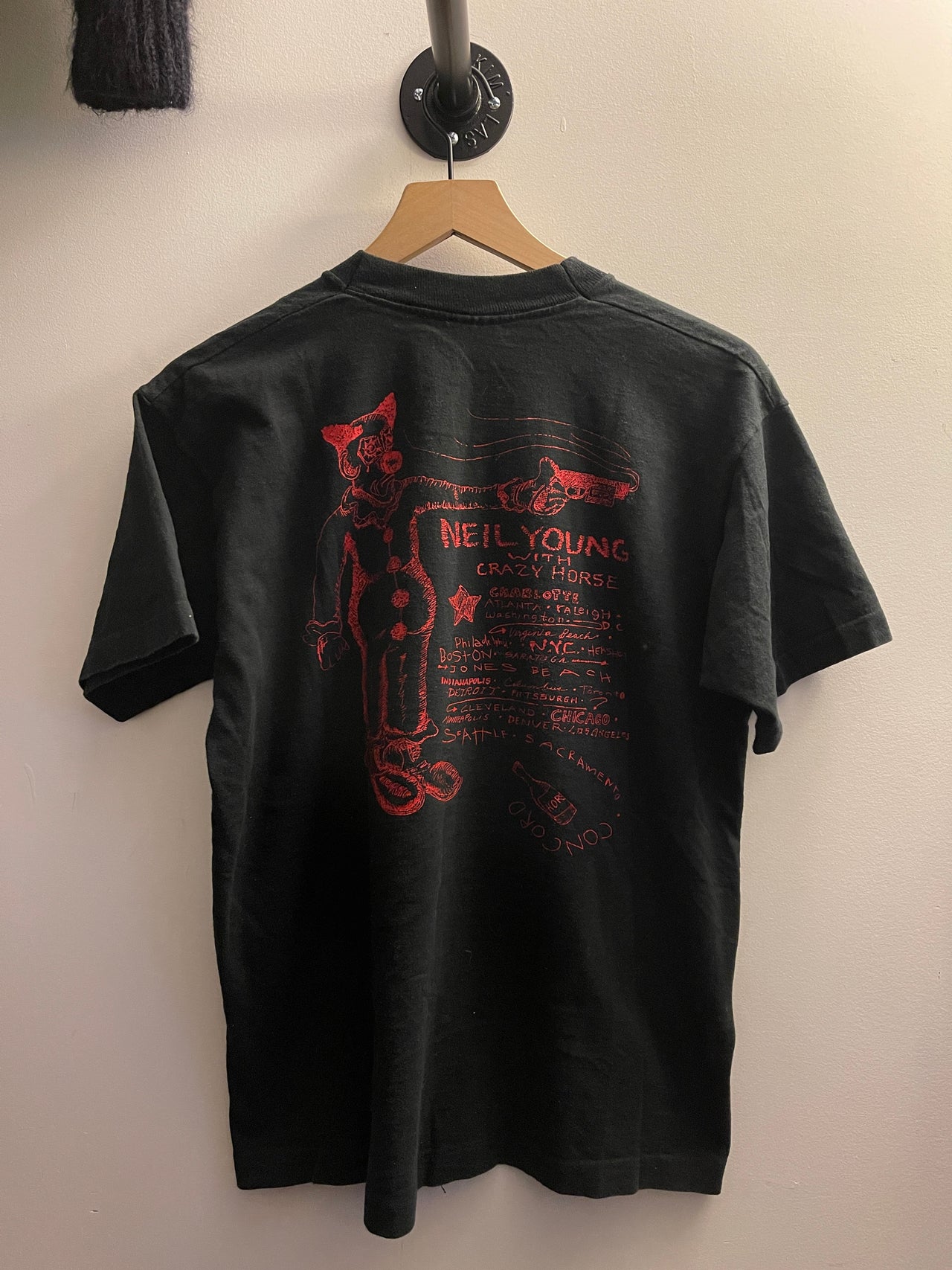 1990年代 ニール・ヤング クレイジー・ホース ツアーTシャツ