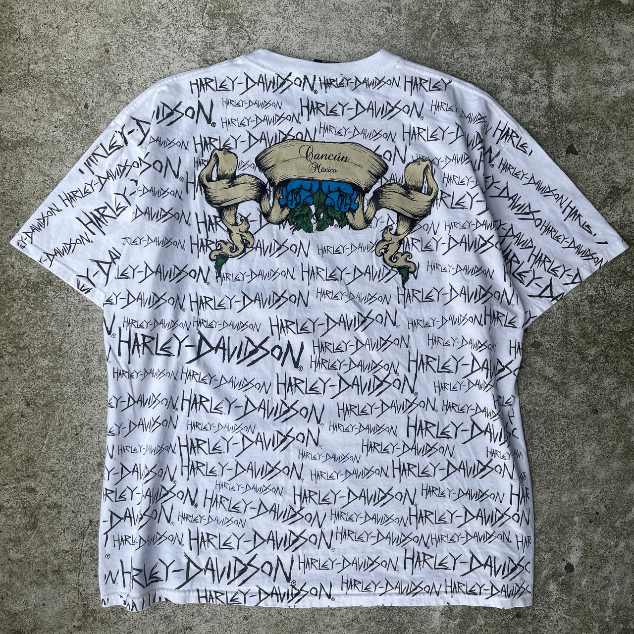 2000s Harley Davidson Skull Tee