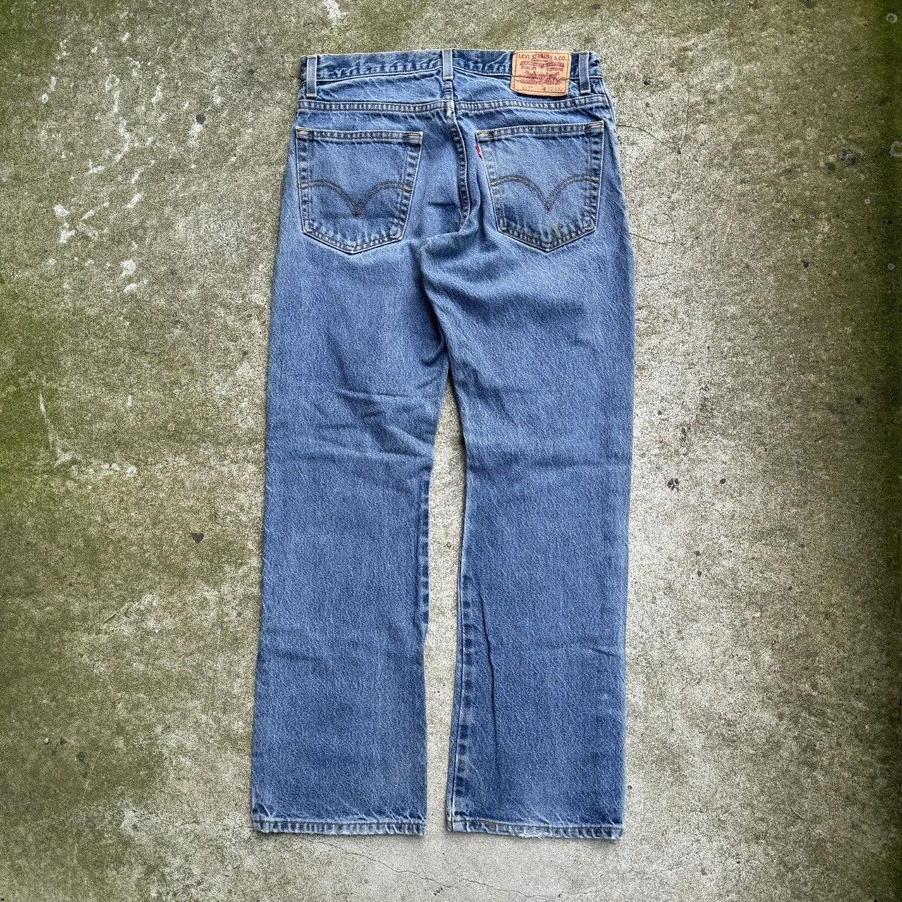 2000s Levi's 517 Faded Bootcut Denim Jeans